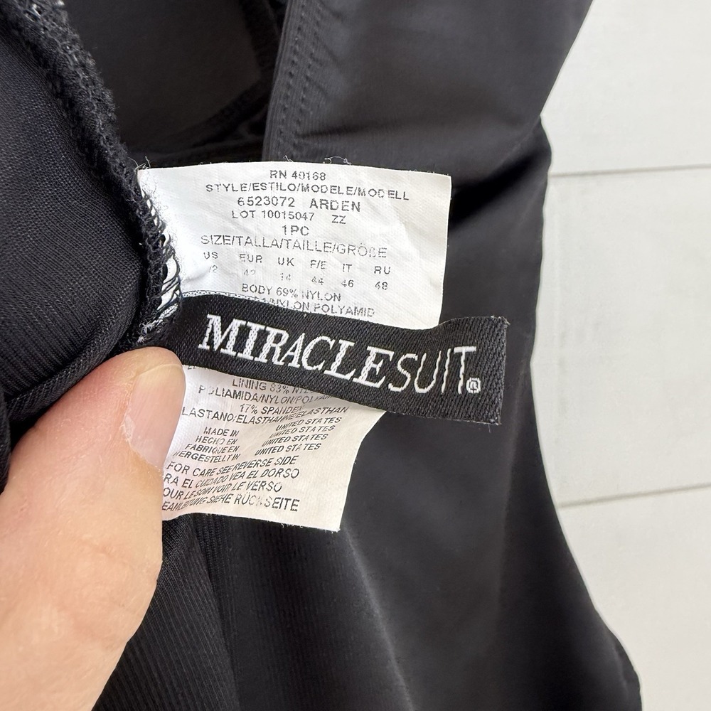 Miraclesuit Rock Solid Arden One Piece Swimsuit B… - image 7